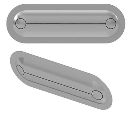 ORB = Obround Reverse Buckling　「長楕円形の反転ドーム/逆作動破裂板」
OFA = Obround Forward Acting　「長楕円形のドーム/正作動破裂板」